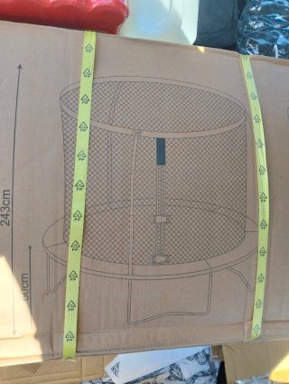 Trampolín para saltos