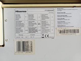 Congelador Hisense R600a
