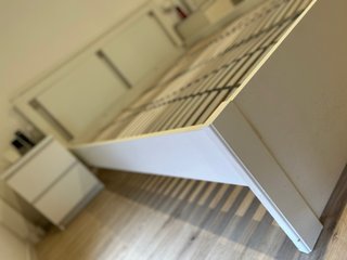 Cama IKEA BRIMNES 160x200 + 2 Mesitas