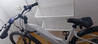 Bici Eléctrica Rockrider Blanca