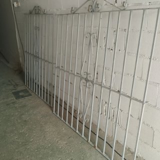 Rejas de hierro forjado para ventanas.