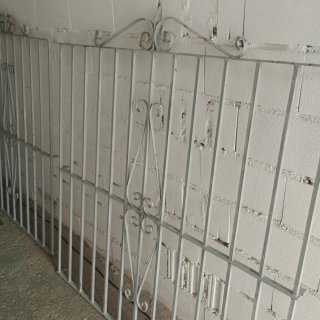 Rejas de hierro forjado para ventanas.