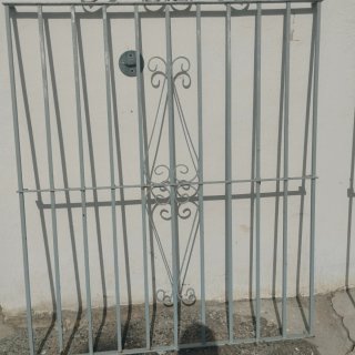 Rejas de hierro forjado para ventanas.