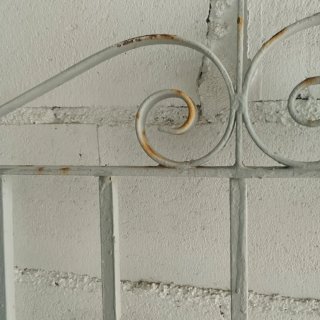 Rejas de hierro forjado para ventanas.