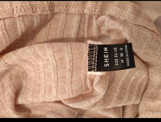Vestido beige mujer talla M
