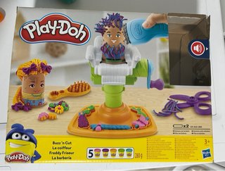 3 Play-Doh Fábrica Loca, Barbería y Fábrica deluxe