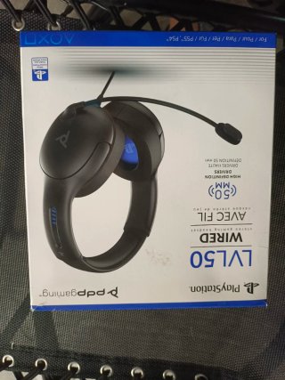 Auriculares PDP LVL50 PS4 Negros
