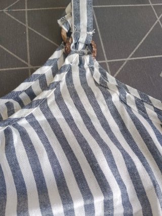 Vestido de rayas mujer talla XXL