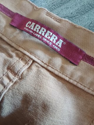 Pantaloni Carrera uomo marrone cargo
