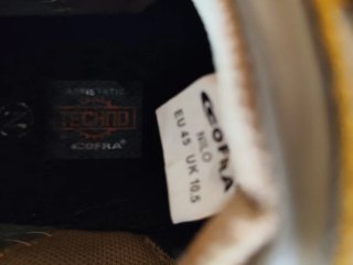 Zapatos de seguridad TECH SAFETY beige/marrón