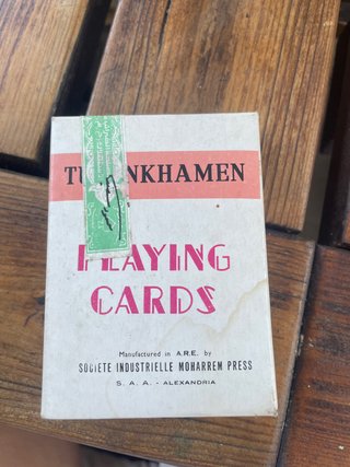Carte da gioco Tutankhamen