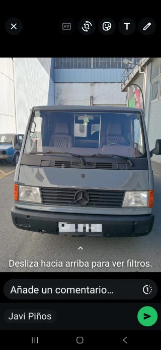Furgoneta Mercedes mb100.