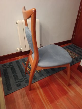4 Sillas de Salón Tapizadas
