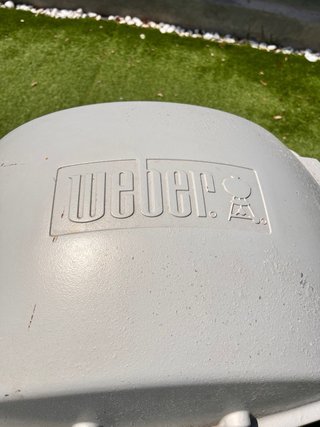 Barbacoa a gas Weber Q2000 Beige/Nero