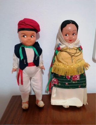 Antiche bambole tradizionali di Ibiza