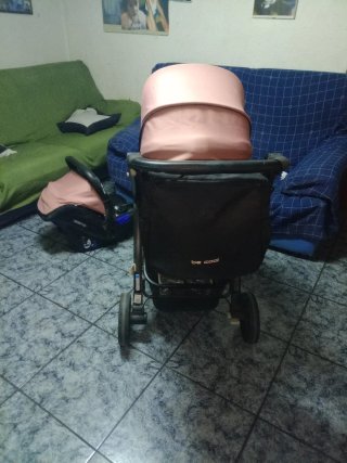 Carrito Bebé 3 Piezas Be Cool Rojo