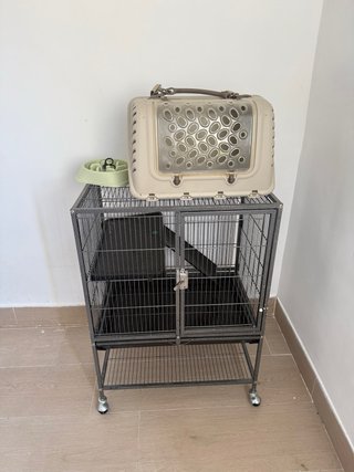 Transportín y Jaula para Mascotas