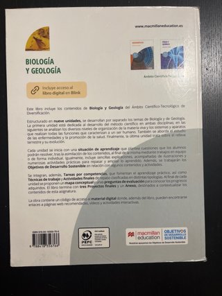 Biología y Geología 3º - Libro de texto en form...