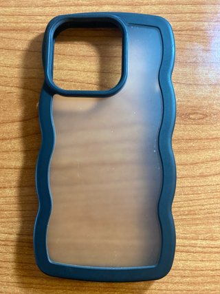 Funda iPhone 15 Transparente Ondulada