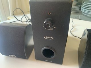 Altavoces NGS 2.1 Negros