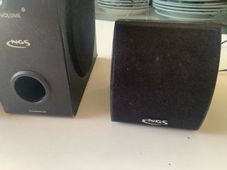 Altavoces NGS 2.1 Negros