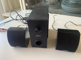 Altavoces NGS 2.1 Negros