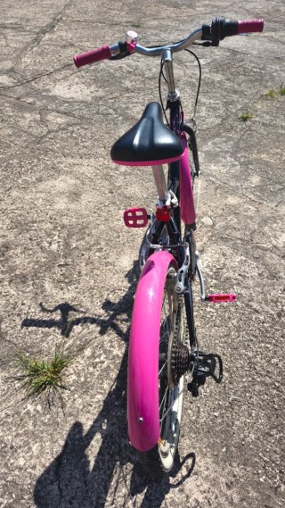Bicicleta B'TWIN Original 500 20 Rosa