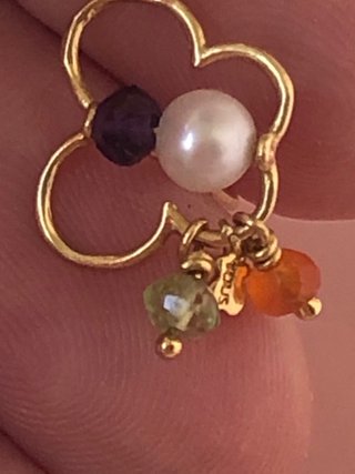 Pendientes Tous Oro 18k y Gemas
