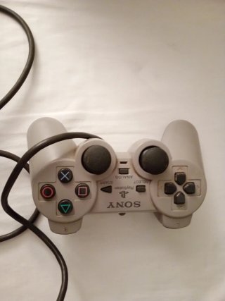 Mando Original Sony DualShock 1 Gris PS2 FUNCIONA