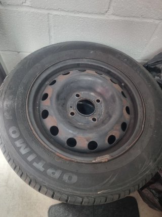 Llantas Chapa Peugeot 206  estan la 90,80 % vida