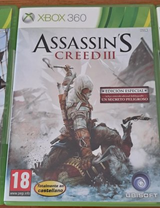 3 juegos Assassins creed para xbox360