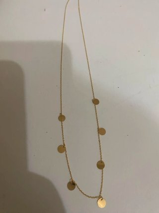 CADENA DE ORO 18K (750) CON MEDALLITAS