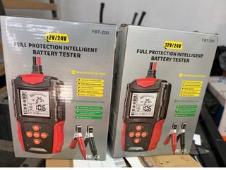 Comprobador Baterías Coche 12V/24V FBT-200