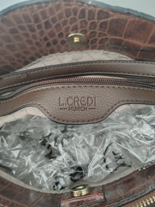 Bolso de mujer efecto piel cocodrilo