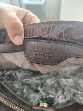 Bolso de mujer efecto piel cocodrilo