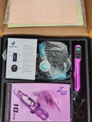 Kit Máquina Tatuaje Inalámbrica Needle Bee