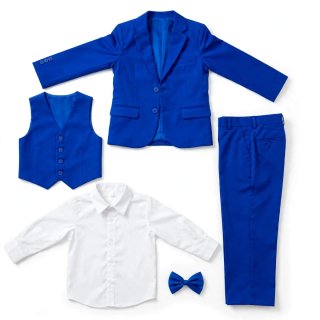Traje de niño rosa 3 piezas