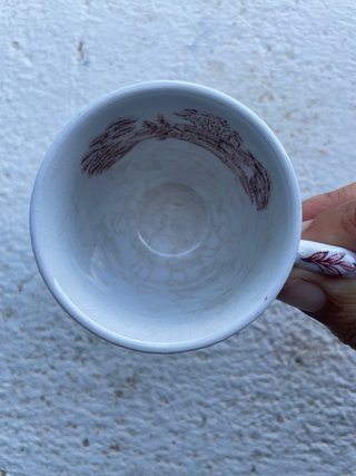 Juego de 10 Tazas de Café Vintage Inglesas