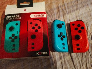 Joypad Konix Blu & Red per Nintendo Switch