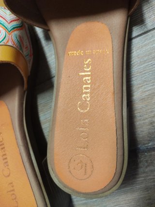 Sandalias Lola Canales Mujer Talla 38 Nuevas