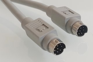 Cable Serie Apple Mini-DIN 8 pines (2 mts.)