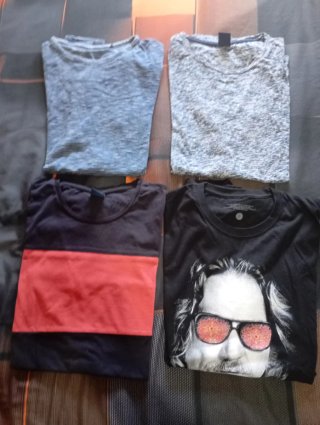 Lote 3 Camisetas Springfield Talla L
