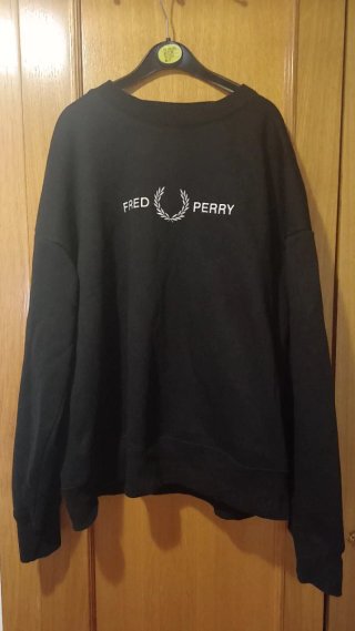 Sudadera Fred Perry Negra