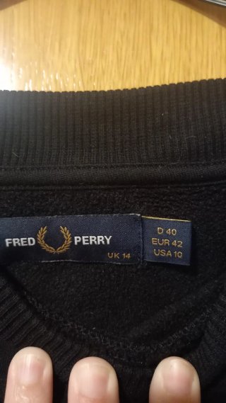 Sudadera Fred Perry Negra