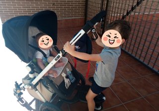 Bugaboo Cameleon 2 con patinete