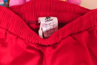 Pantalón Adidas Rojo Talla L
