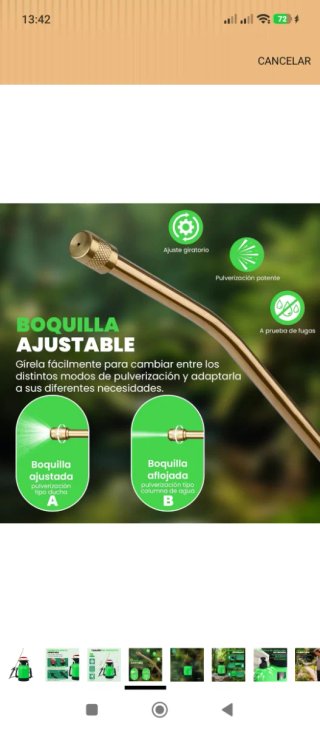 Pulverizador HYCHIKA 3L con Correa