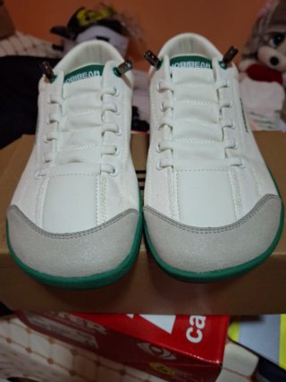 Zapatillas MOBIBEAR casuales blancas y verdes