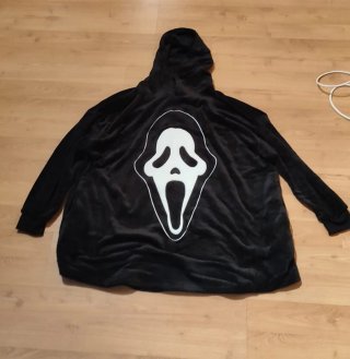 Manta Bata Ghostface Talla Única