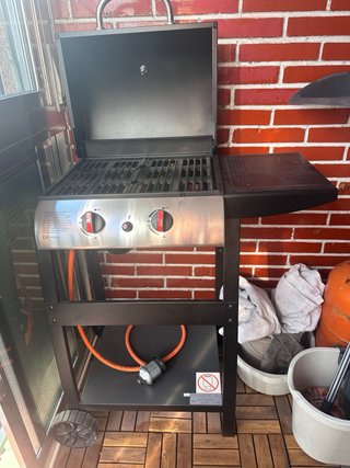 Barbacoa de gas